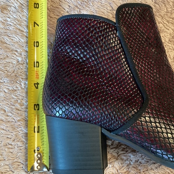 EUC GABOR Girls Leather Snake Skin Print Ankle Boot  - size 4.5 - Picture 9 of 13